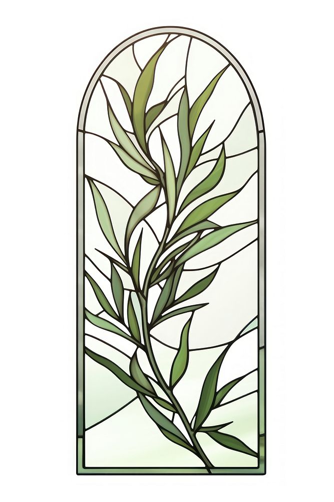 Glass Rosemary rosemary plant shape. AI generated Image by rawpixel.
