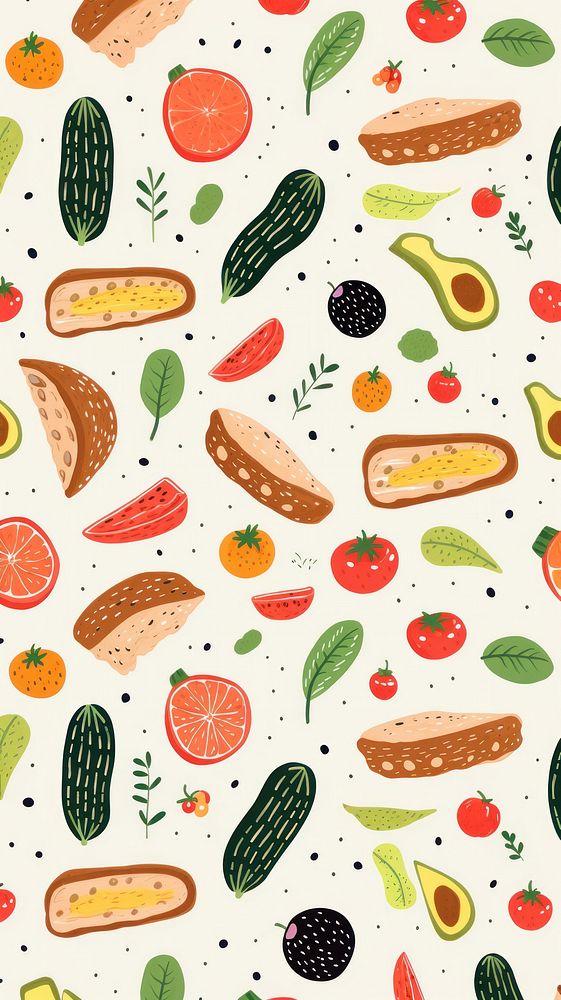 Food vegetable cucumber pattern. AI generated Image by rawpixel.
