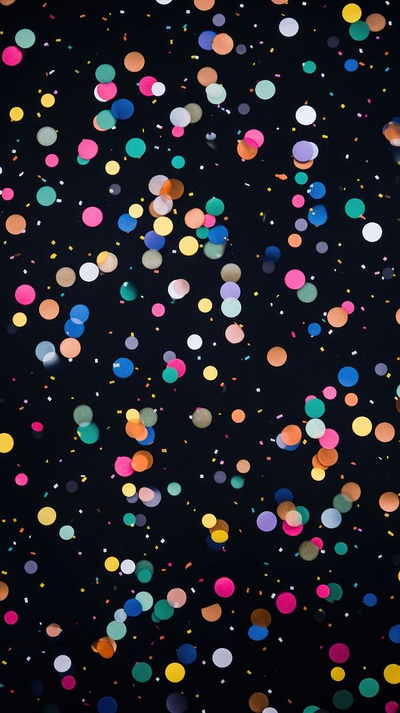 Confetti pattern backgrounds celebration. AI generated Image by rawpixel.