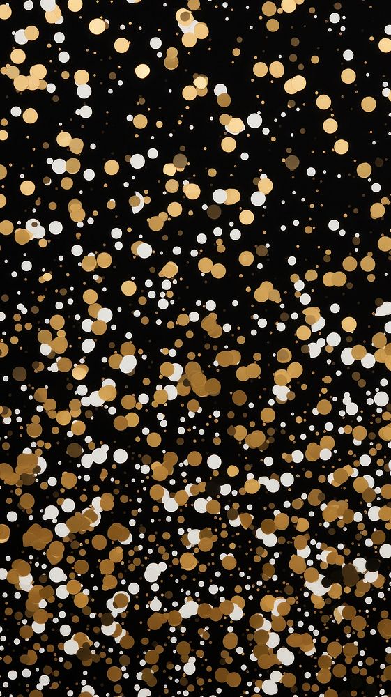 Confetti glitter pattern black. AI generated Image by rawpixel.