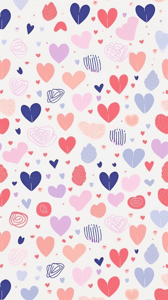 Love pattern backgrounds love. AI generated Image by rawpixel.
