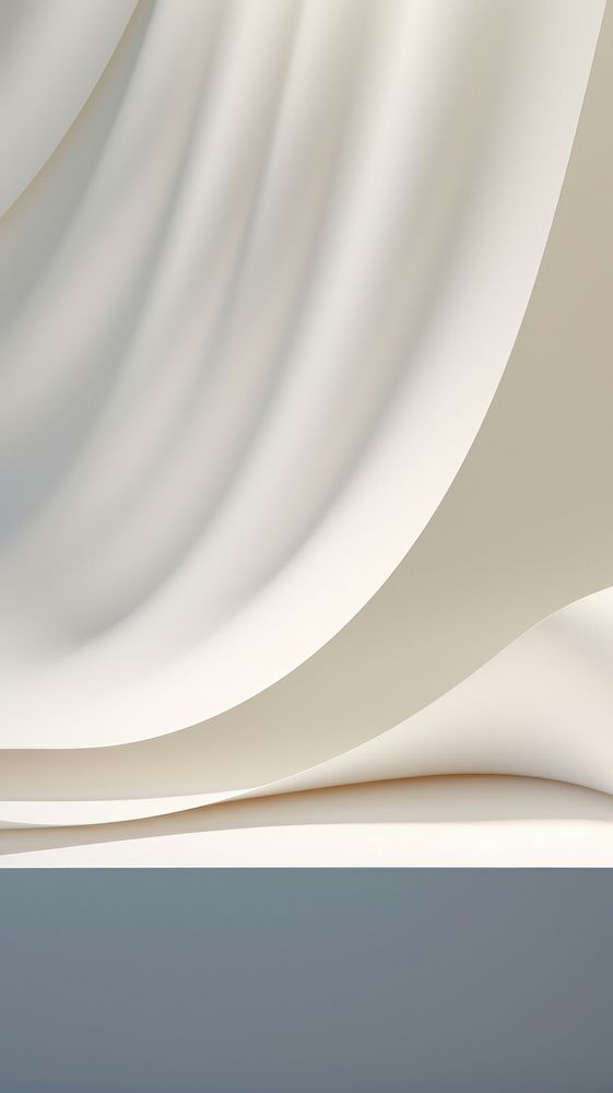 Backgrounds abstract curve white. AI generated Image by rawpixel.