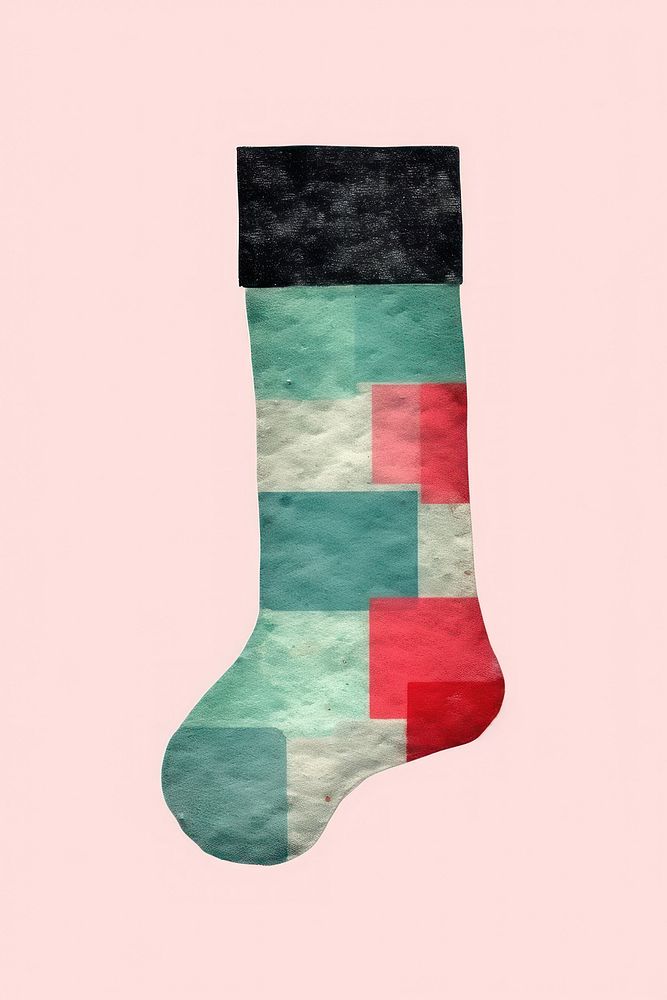 Christmas stocking christmas art christmas stocking. AI generated Image by rawpixel.
