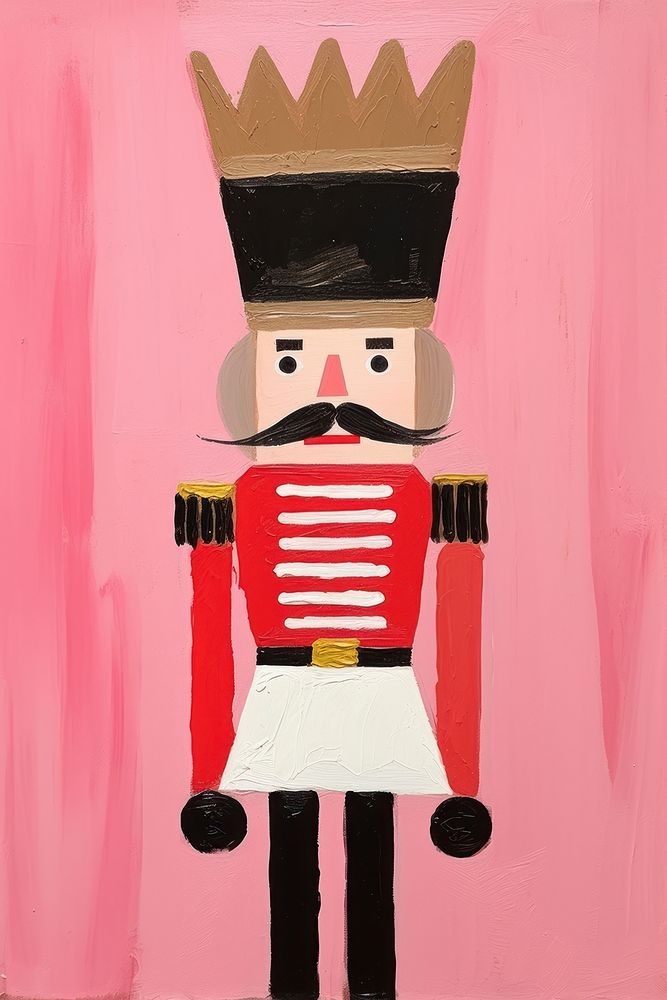 Nutcrackers nutcracker art representation. Premium Photo Illustration