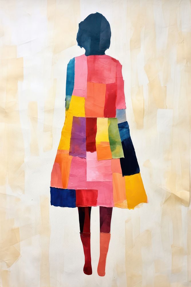 People art painting dress. AI generated Image by rawpixel.