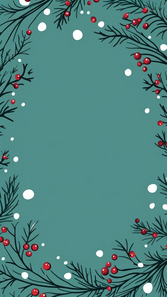 Christmas wreath backgrounds pattern art. 