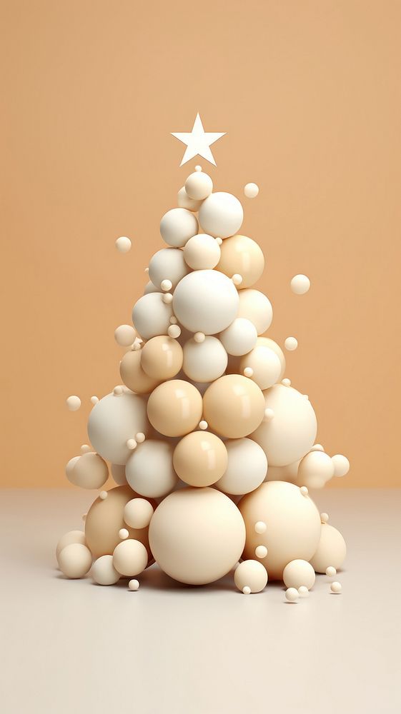 Christmas tree food celebration decoration. AI generated Image by rawpixel.