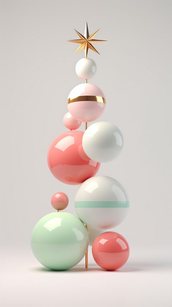Christmas tree icon celebration accessories decoration. AI generated Image by rawpixel.