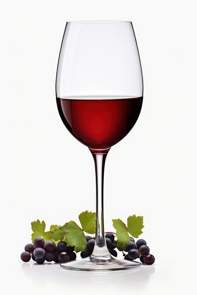 Vine glass wine drink plant. AI generated Image by rawpixel.
