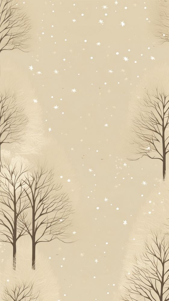 Christmas wallpaper outdoors winter. AI generated Image by rawpixel.