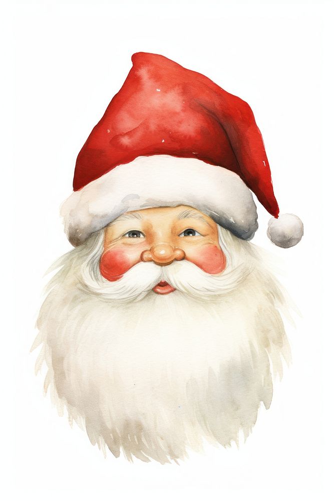 Santa claus portrait celebration photography. AI generated Image by rawpixel.