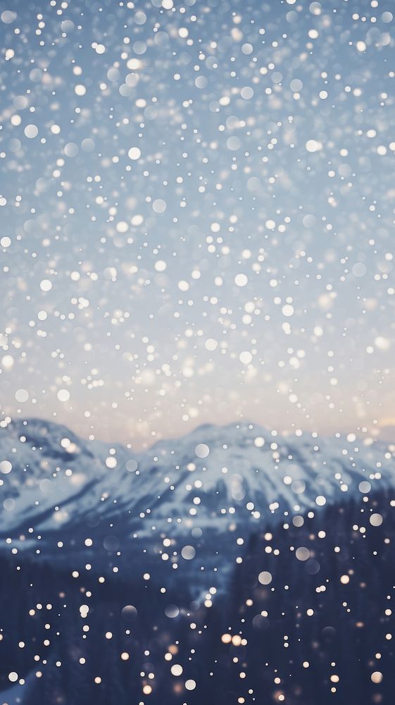 Snow landscapes backgrounds snowflake outdoors. AI generated Image by rawpixel.