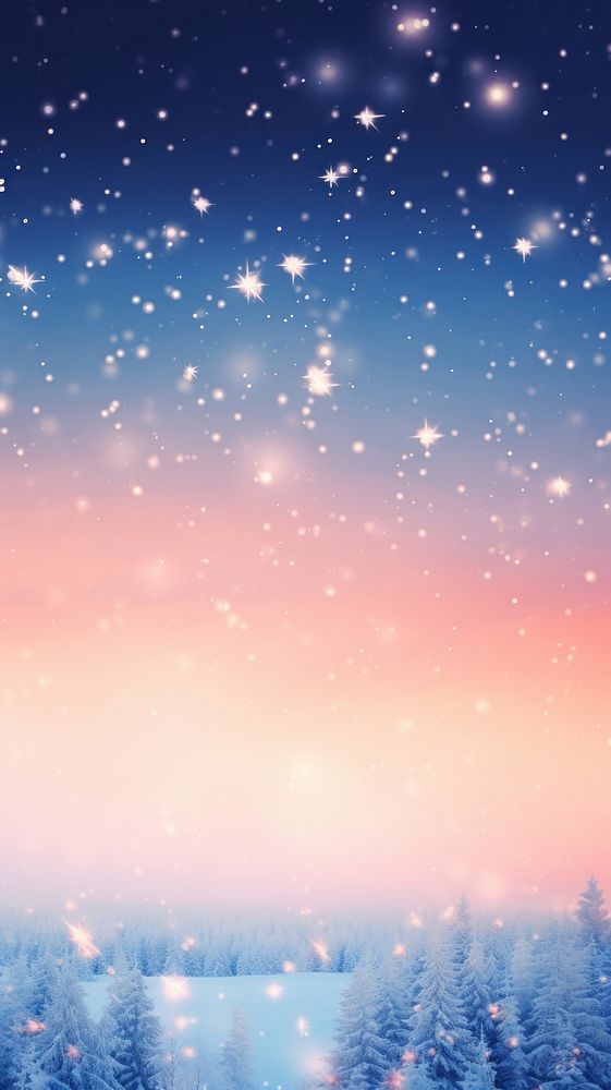 Snow landscapes backgrounds snowflake astronomy. AI generated Image by rawpixel.