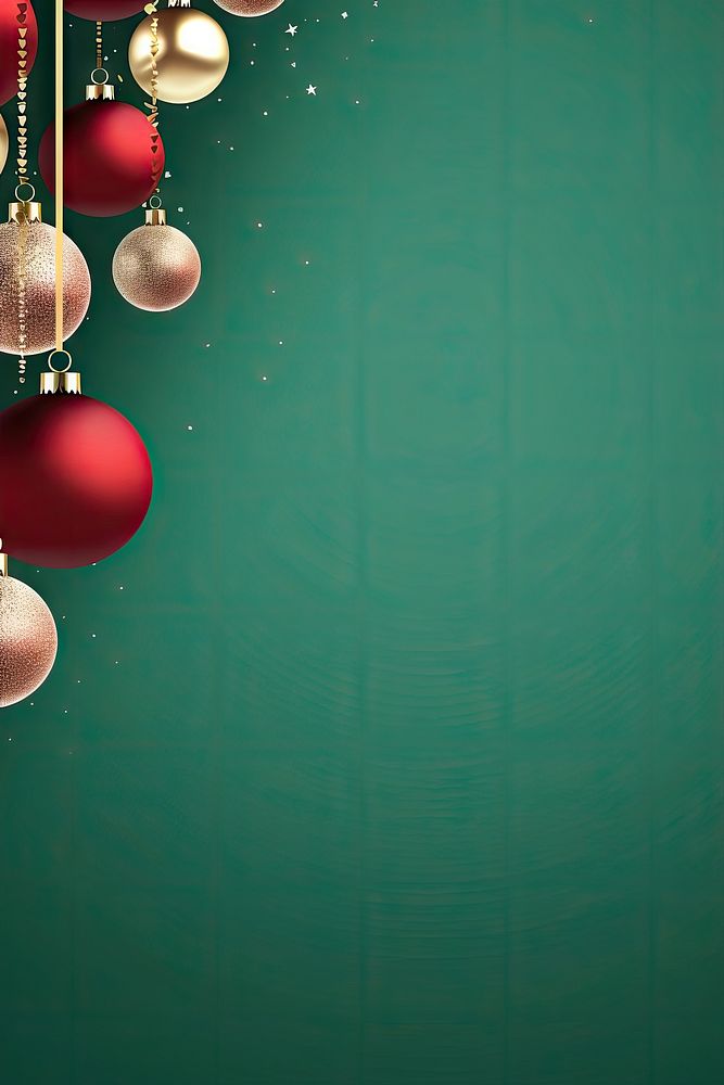 Christmas backgrounds holiday green. AI generated Image by rawpixel.