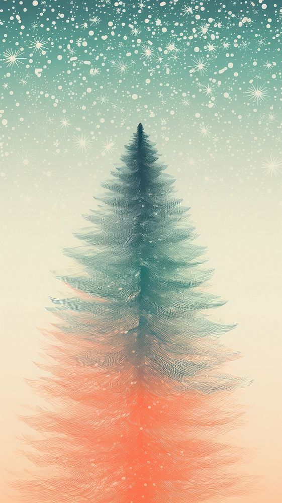 Christmas tree backgrounds outdoors nature. AI generated Image by rawpixel.
