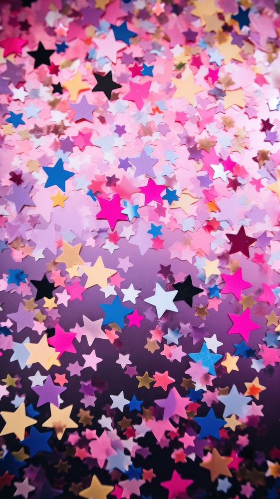 Confetti backgrounds glitter pink. AI | Free Photo Illustration - rawpixel