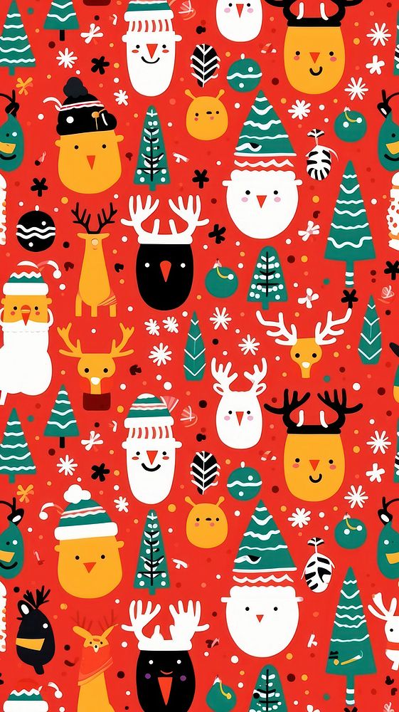 Pattern winter representation backgrounds. AI generated Image by rawpixel.