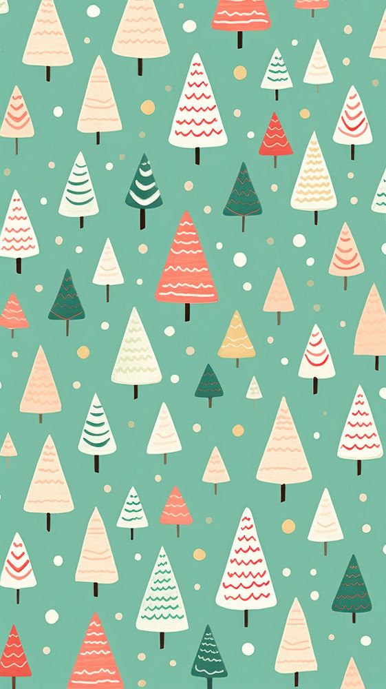 Festive christmas pattern backgrounds celebration. AI generated Image by rawpixel.