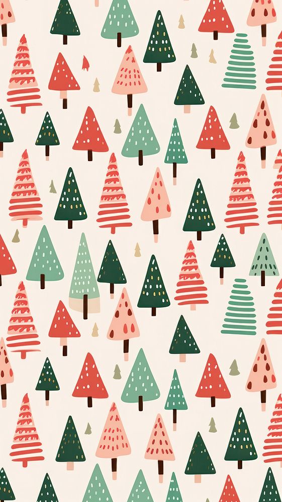Festive christmas gift pattern red backgrounds. AI generated Image by rawpixel.