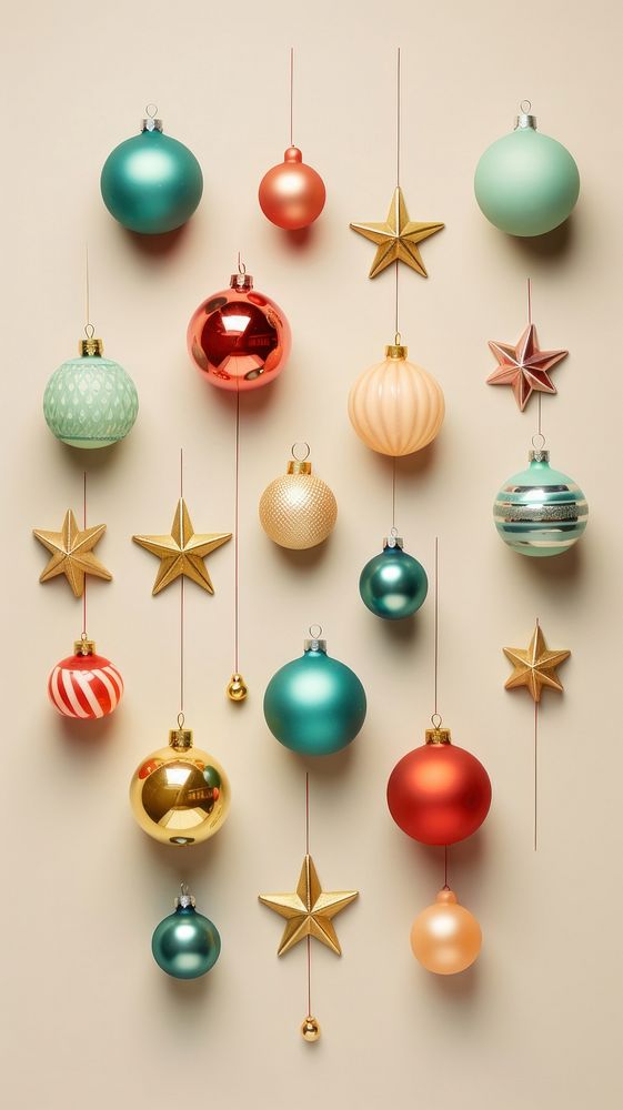 Colorful christmas decorations illuminated celebration | Free Photo ...