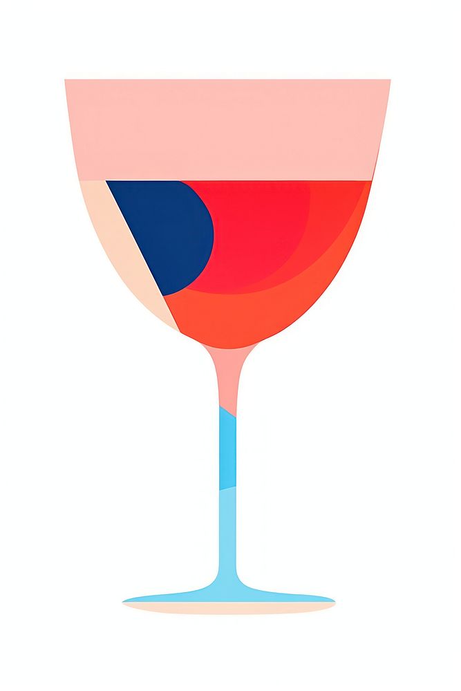 Cocktail glass martini drink wine. AI generated Image by rawpixel.