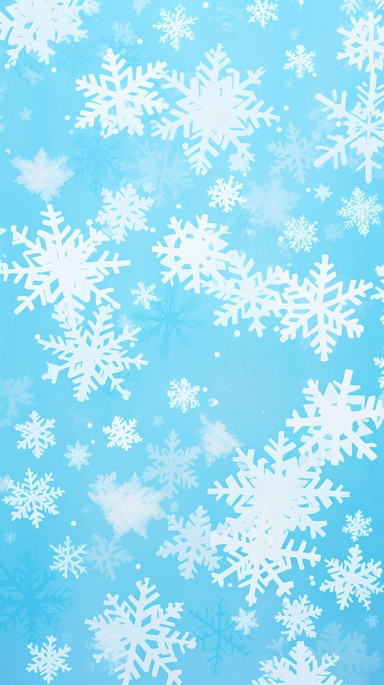 Snowflake backgrounds abstract pattern. AI generated Image by rawpixel.