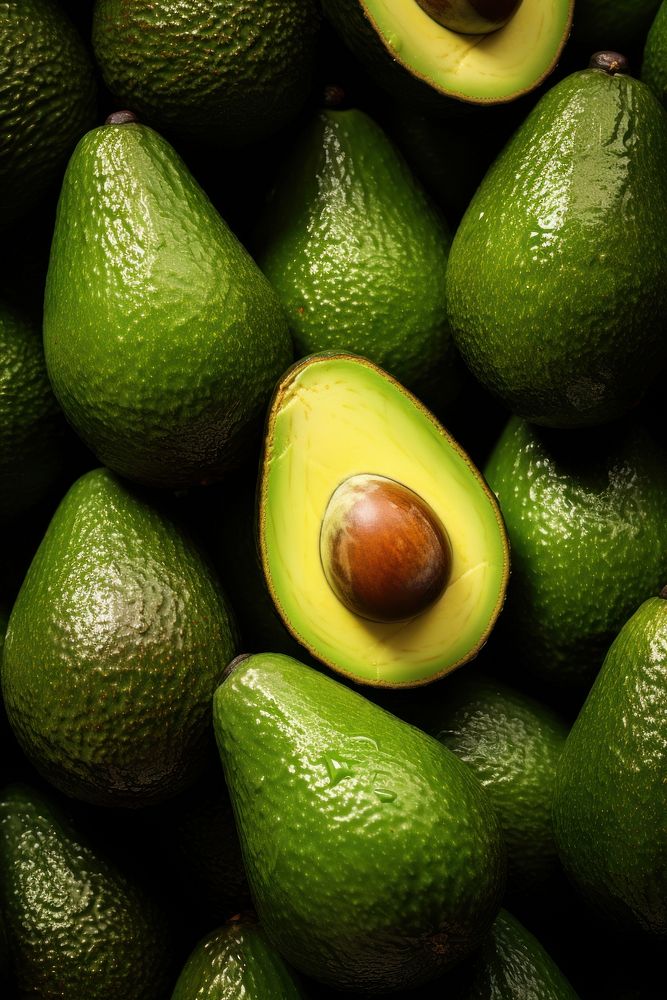 Avocado food fruit plant. AI generated Image by rawpixel.