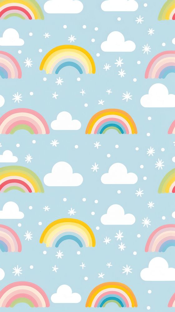 Rainbow pattern backgrounds outdoors. 