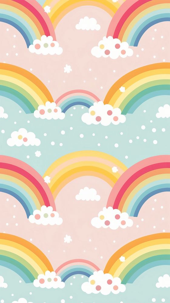 Rainbow pattern backgrounds outdoors. AI generated Image by rawpixel.