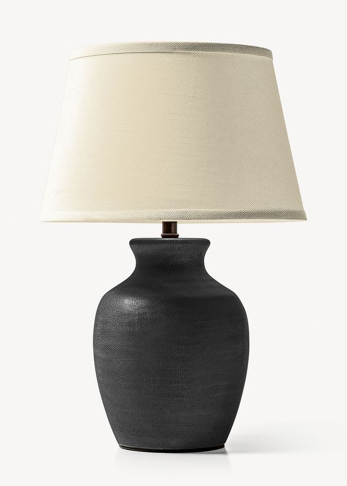 Beige table lamp