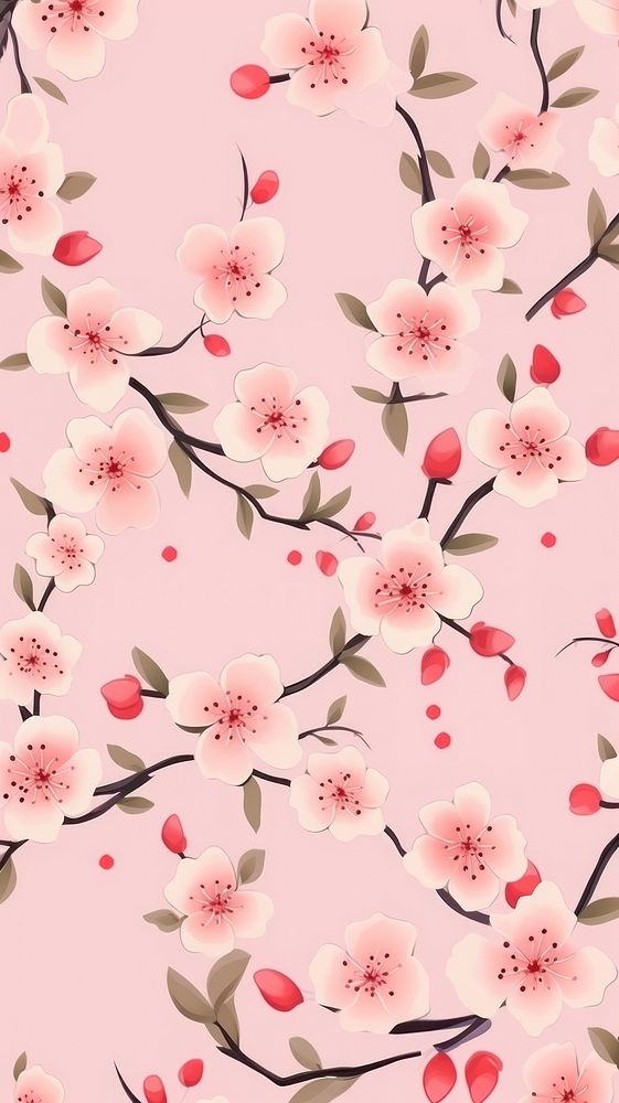 Sakura backgrounds wallpaper blossom. | Premium Photo Illustration ...