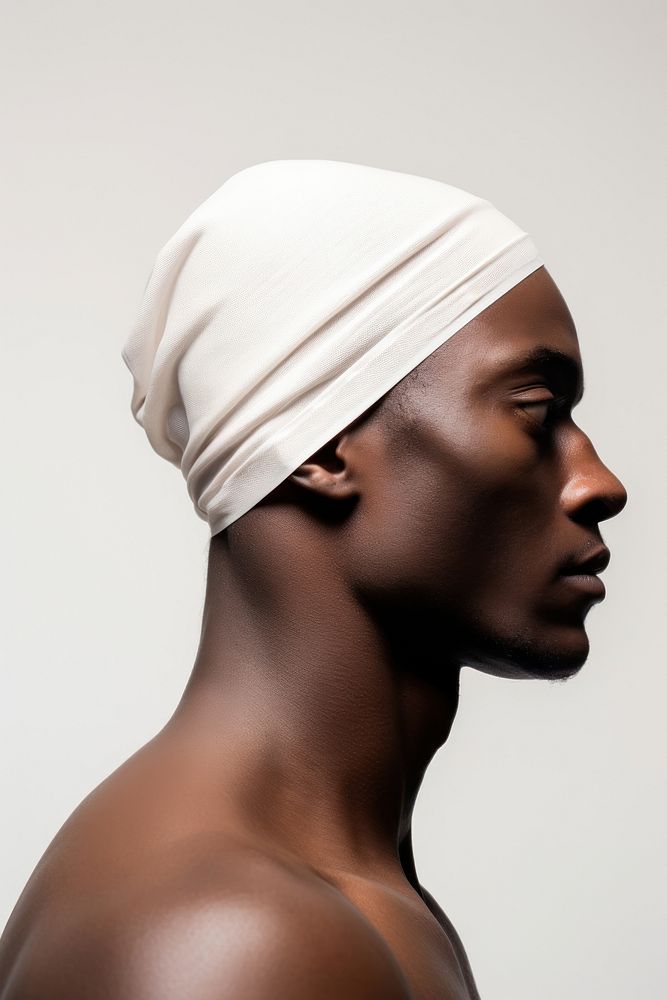 African man adult head accessories. AI generated Image by rawpixel.