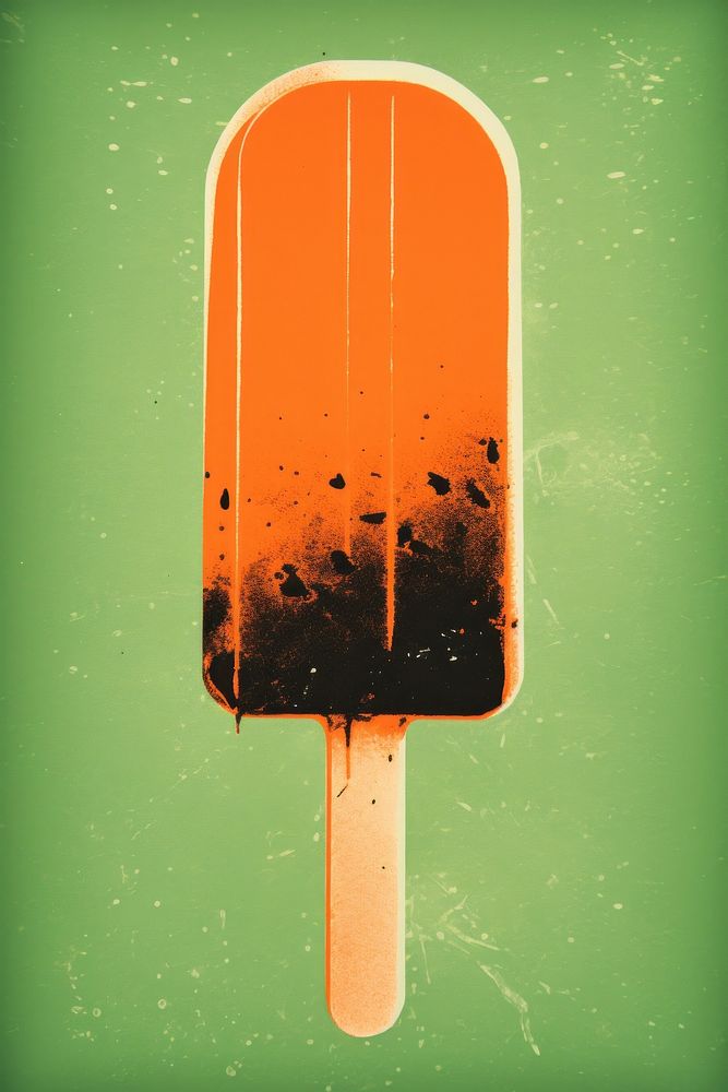 Popsicle food red freshness. AI generated Image by rawpixel.