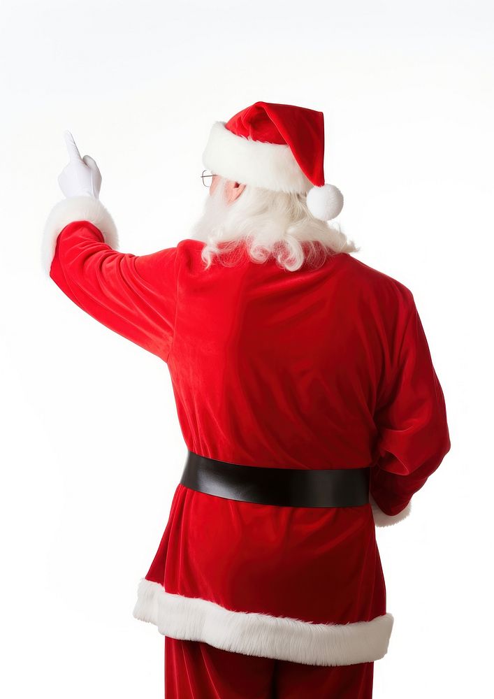 Santa Claus christmas adult white background. AI generated Image by rawpixel.
