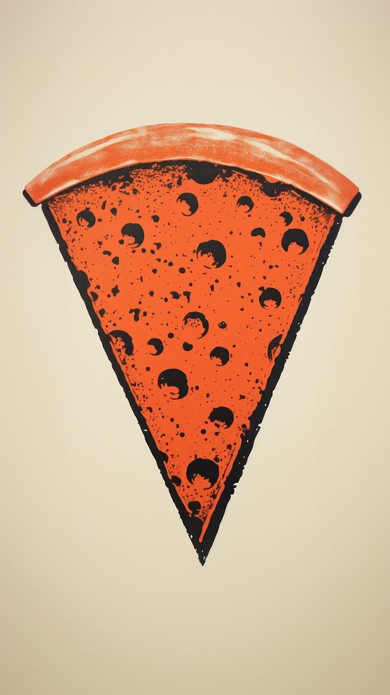 Pizza red circle number. AI generated Image by rawpixel.