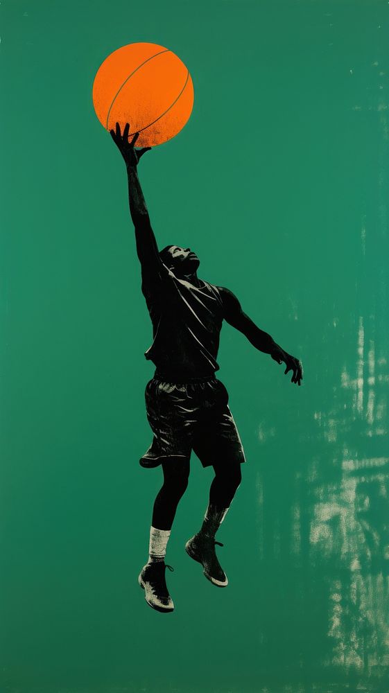 Basketball footwear sports exercising. AI generated Image by rawpixel.