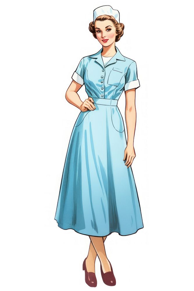 Nurse fashion dress adult. AI generated Image by rawpixel.