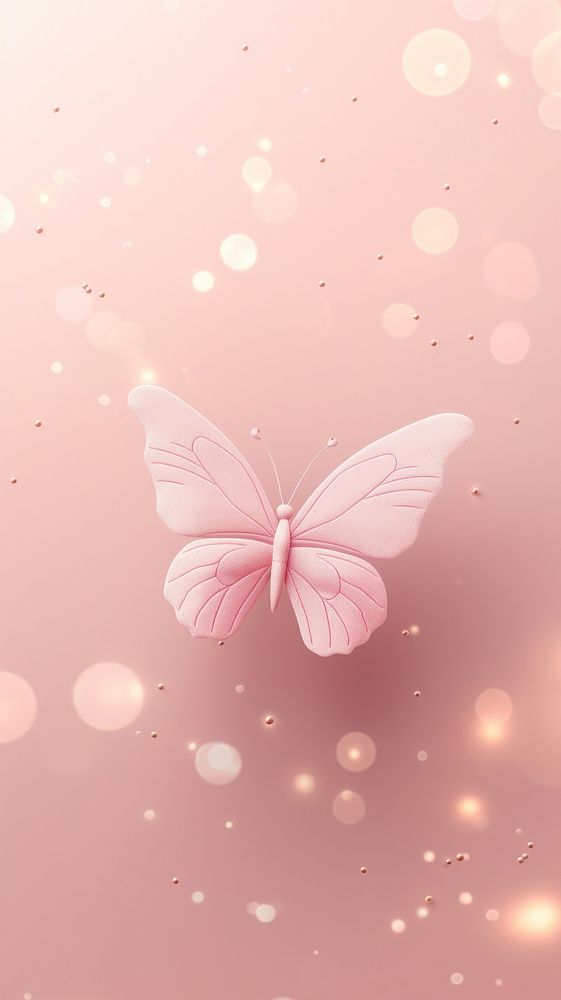 Cute butterfly insect animal petal. AI generated Image by rawpixel.