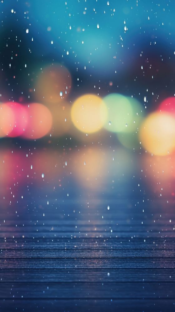 Comfy raining background backgrounds outdoors light. AI generated Image by rawpixel.