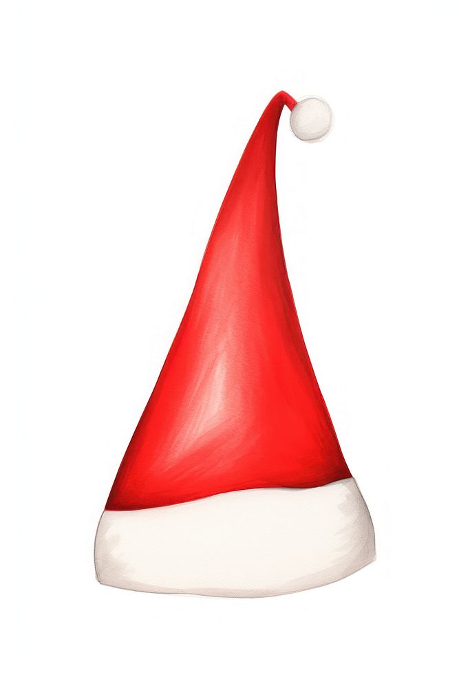 Christmas hat white background confectionery. AI generated Image by rawpixel.