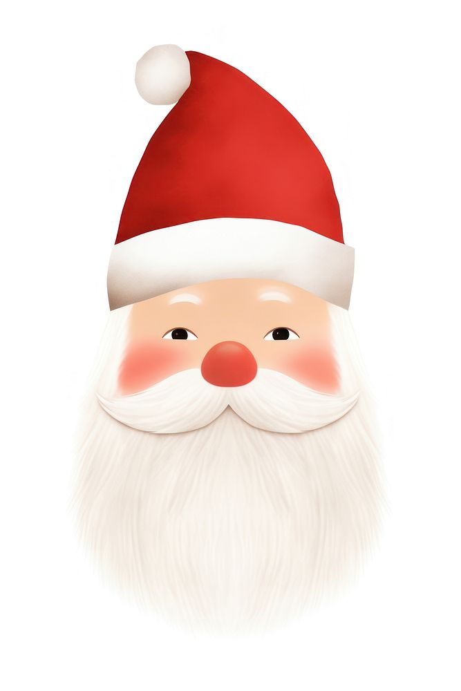 Santa claus snowman white background celebration. AI generated Image by rawpixel.