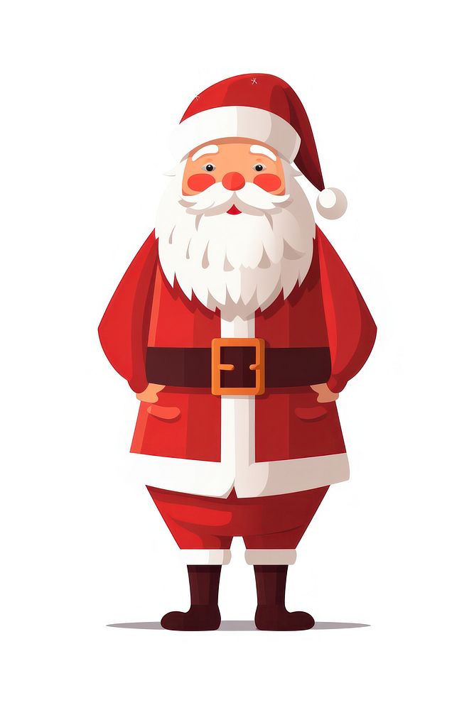 Santa Claus outfit christmas white background santa claus. AI generated Image by rawpixel.