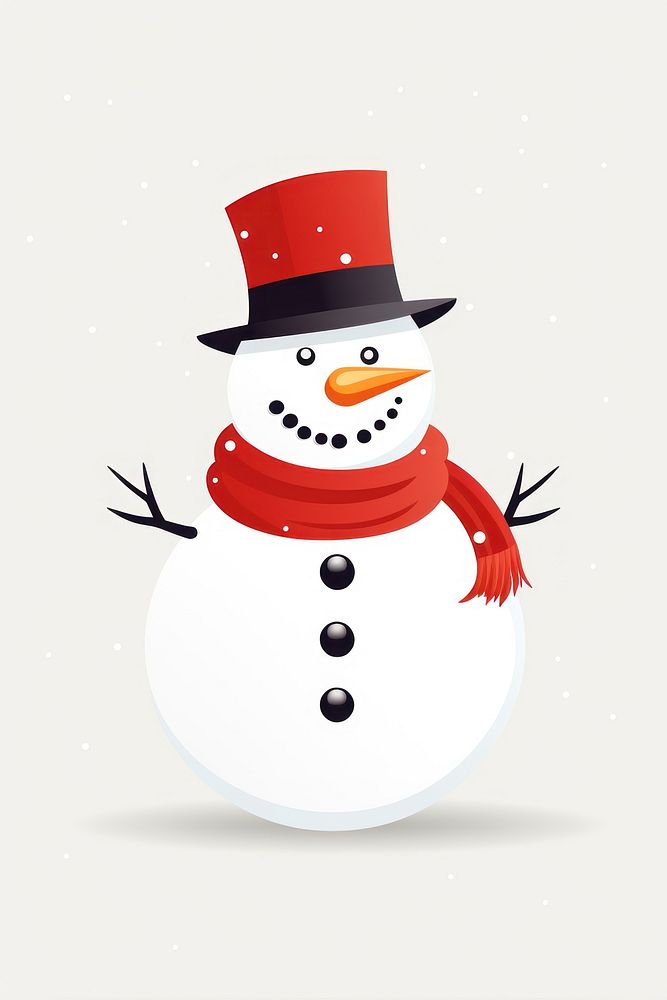 Snowman winter shape white. AI generated Image by rawpixel.