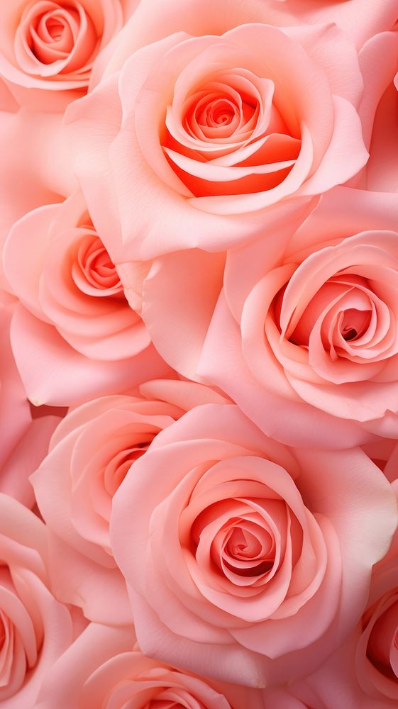 Rose background backgrounds flower petal. AI generated Image by rawpixel.