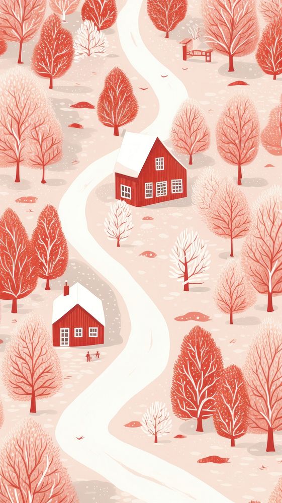 House backgrounds outdoors drawing. AI generated Image by rawpixel.