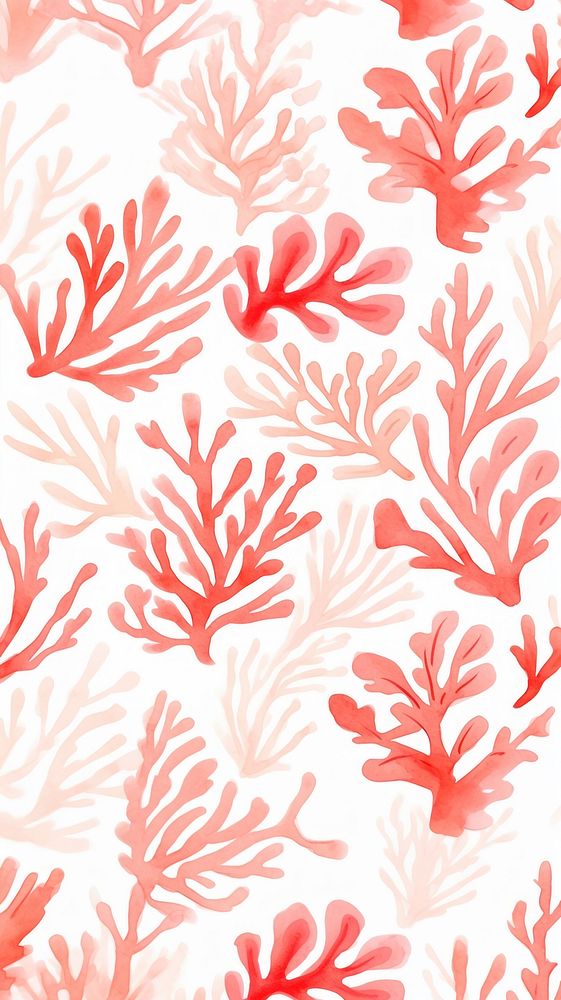 Coral pattern backgrounds undersea. AI generated Image by rawpixel.