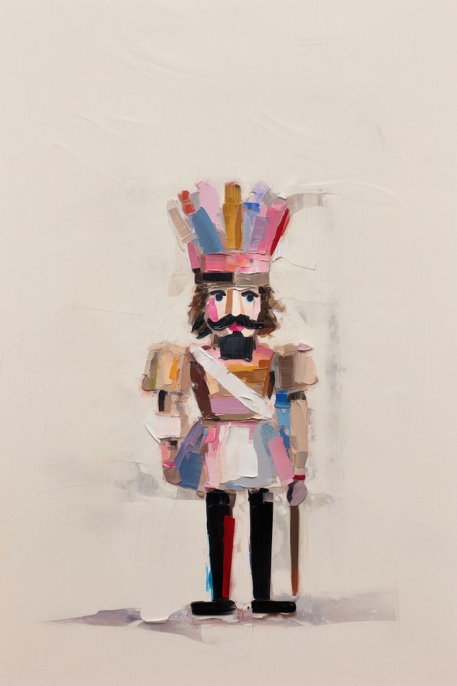 Nutcracker art painting adult. AI generated Image by rawpixel.