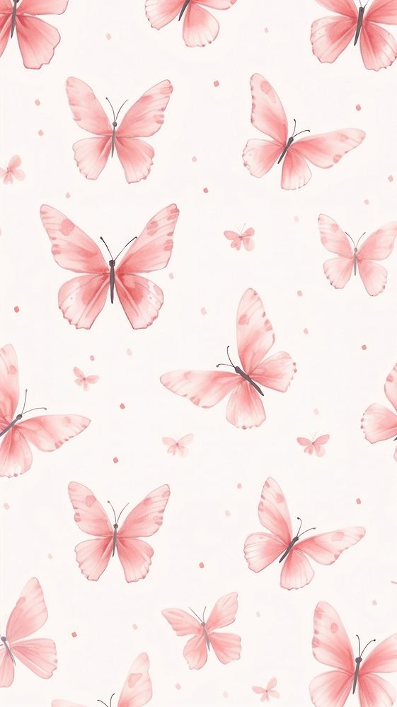 Butterfly backgrounds wallpaper pattern. AI | Free Photo Illustration ...
