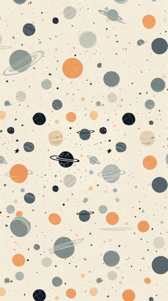 Planets space pattern texture backgrounds. AI generated Image by rawpixel.