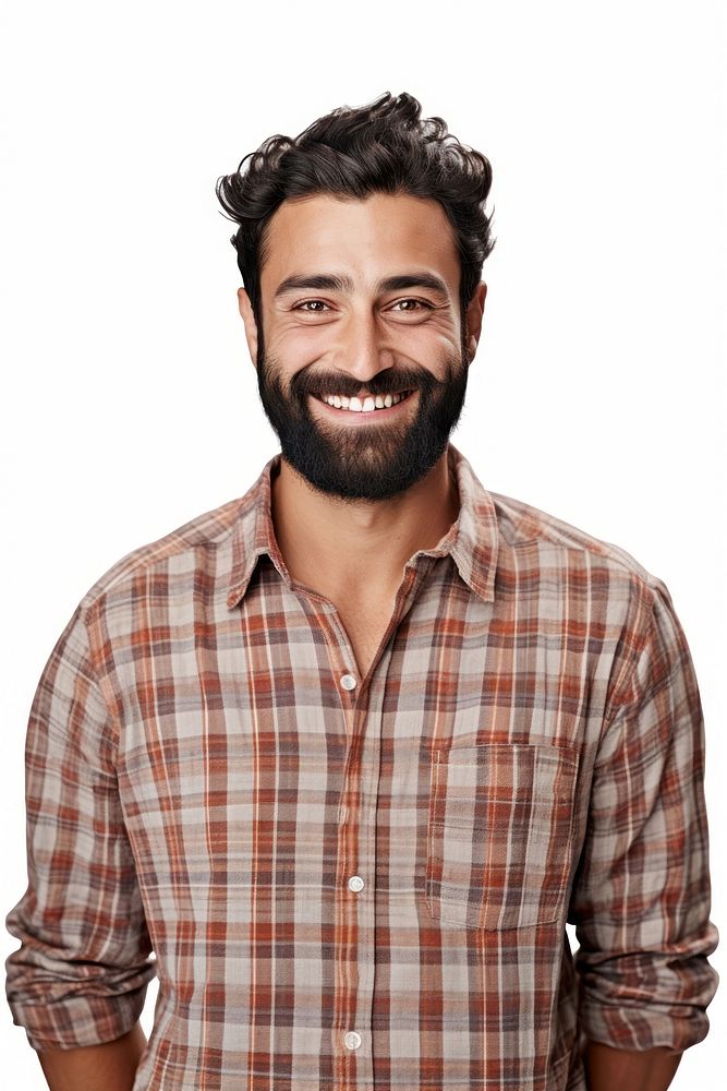 Smiling middle eastern man shirt laughing adult. AI generated Image by rawpixel.